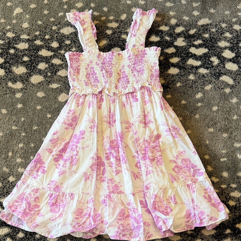 Janie and Jack Floral Pink Kids Dress